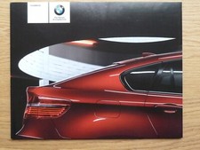 BMW X6 RANGE BROCHURE 2009 ( XDRIVE 35i 50i 30d 35d)  ENGLISH TEXT  EXC COND