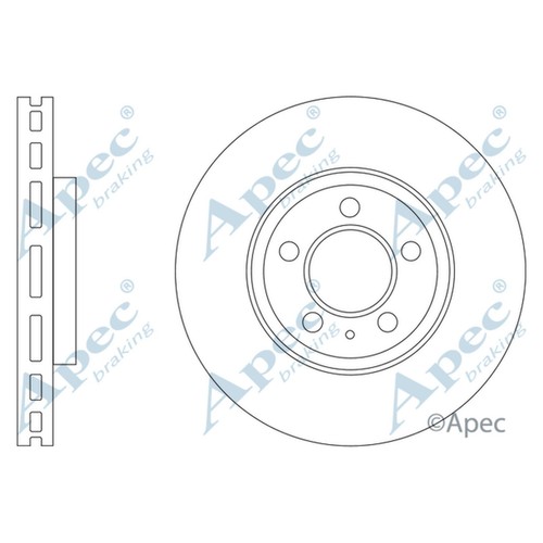 Brake discs vented for seat - 2x,