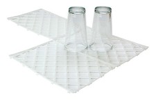 Glass Stacking Shelf Mats