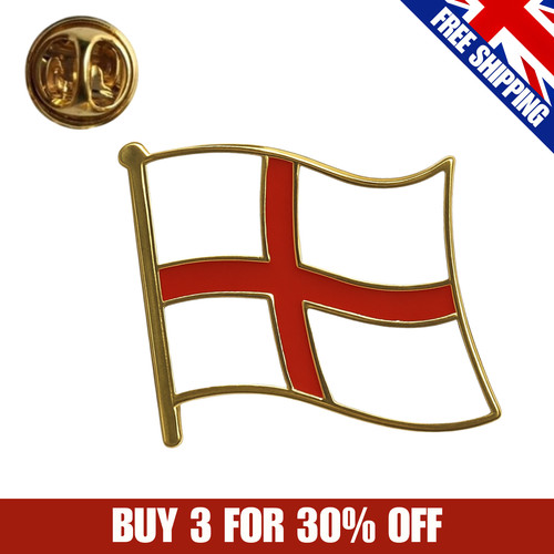England pin badge flag - england,