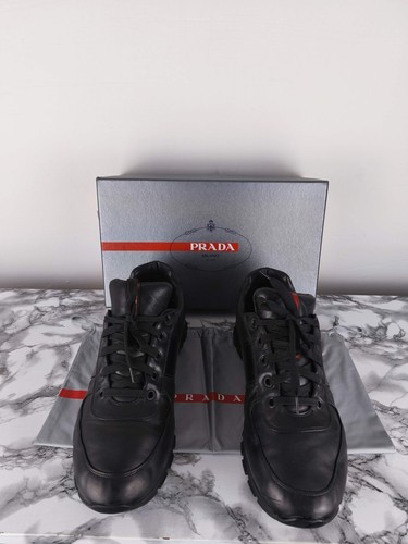 Prada mens trainers black - prada,