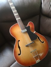 REDUCED Vintage 1950s Zenith / Framus Super Cutaway (model 2072) archtop guitar
