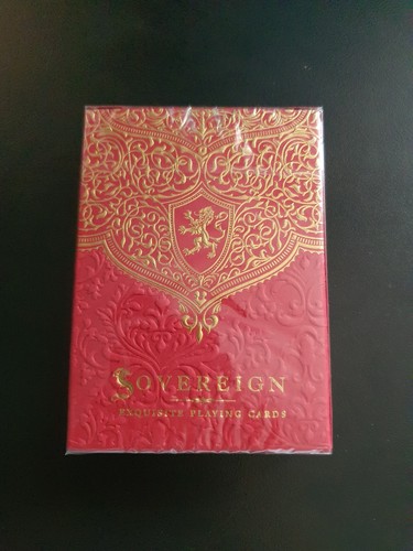 Sovereign red gilded - sovereign, playing