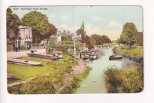 Halliford from Bridge - old