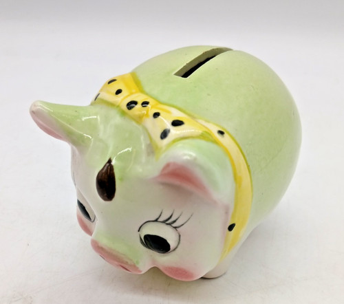 Ceramic piggy bank - bank, japan