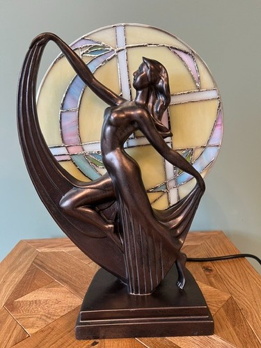 Art deco dancer bronze lady - dancer,