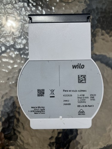 Wilo boiler pump - wilo, int