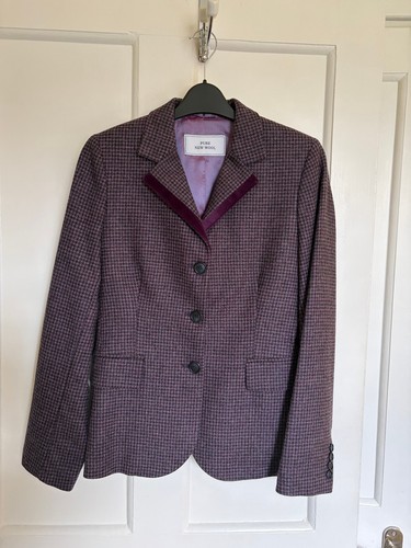 Ladies purple houndstooth - purple,