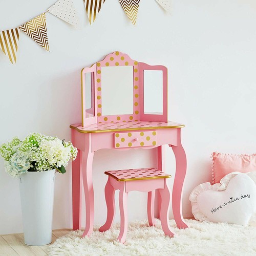 Girls vanity set pink - set,