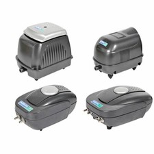 HOZELOCK POND AIR PUMPS - OUTDOOR GARDEN KOI CARP FISH OXYGEN WITH AIR STONES 