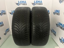 205/45/17 88V XL M+S X2 FALKEN EURO ALL SEASON AS210 PARTWORN 5.3mm