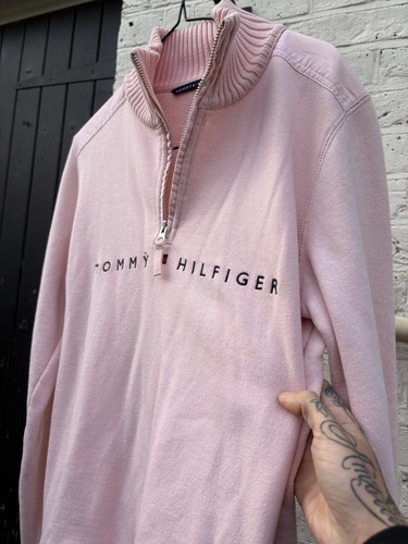 Vtg tommy hilfiger quarter - vtg, zip