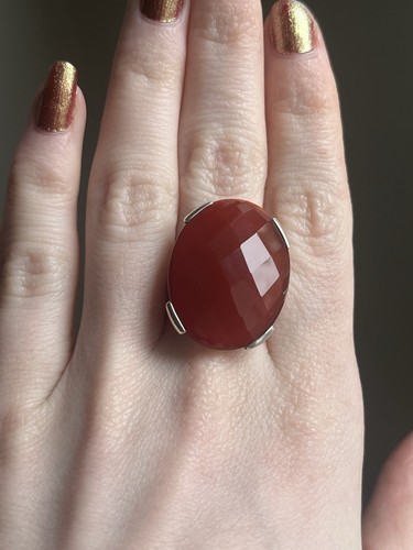 Thomas sabo large red stoned - red,