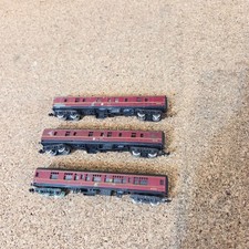 LIMA N GAUGE  BR MAROON COACHES  X 3   FREE POST