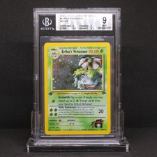 🔥 BGS 9 MINT 1ST EDITION