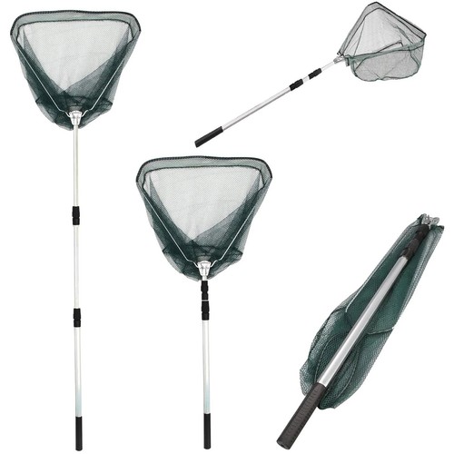 Telescopic fishing net 8m - net, 1.8m