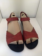 Women’s CLARKS SPRINGERS  Sandals Uk 5.5    (LA - Sunshadow red )