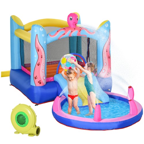 Outsunny bouncy castle - castle, w/
