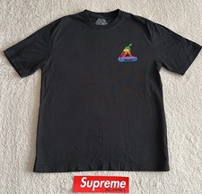 (M) PALACE SKATEBOARDS JOBSWORTH TRI-FERG T-SHIRT BLACK SIZE MEDIUM APPLE SS19