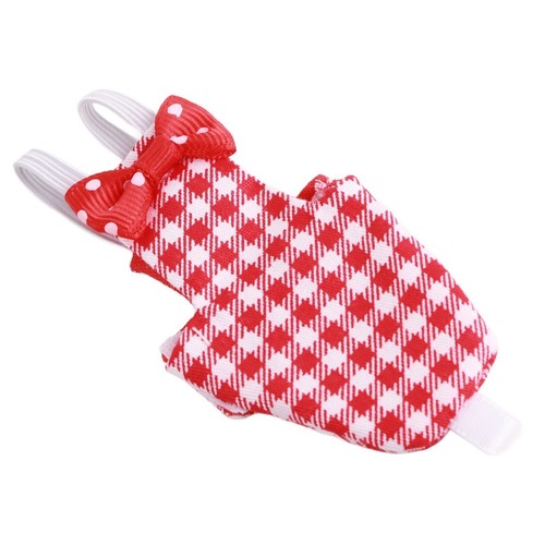 Bird diaper adjustable red - bird,