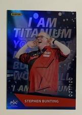Panini Premier League Darts 2025 Stephen Bunting Parallel Walk On Card 1/100