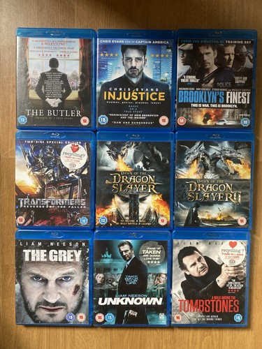 Job lot blu ray films - job,