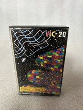 Vic-20 Grinder Game Casstte Vintage  Commodore 64