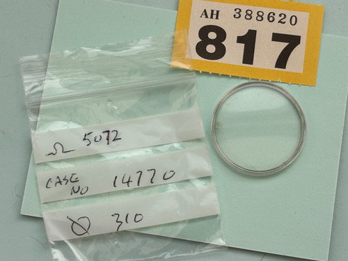 Genuine omega watch crystal - watch, Ω