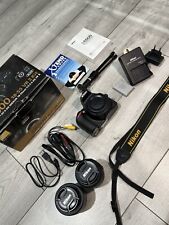 Black Nikon D5500 camera bundle.