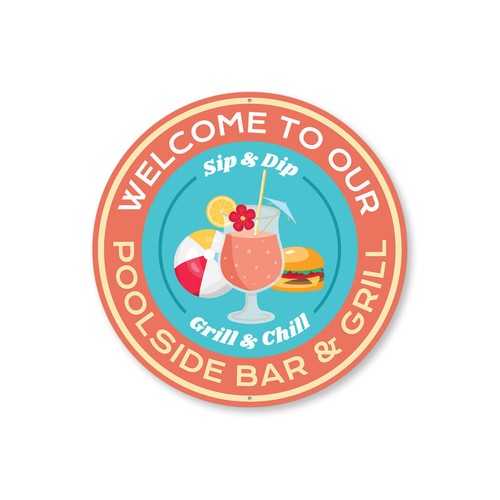 Poolside bar and - bar, chill