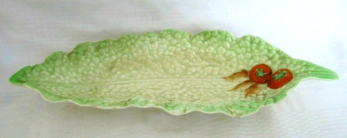 Carlton ware leaf dish with - leaf,