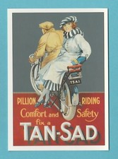 ADVERTISING  -  ROBERT  OPIE  POSTCARD  -  TAN  SAD