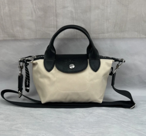 Longchamp tote cream white - longchamp-tote-cream,