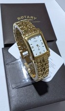 Gold Rotary Elite Ladies Watch