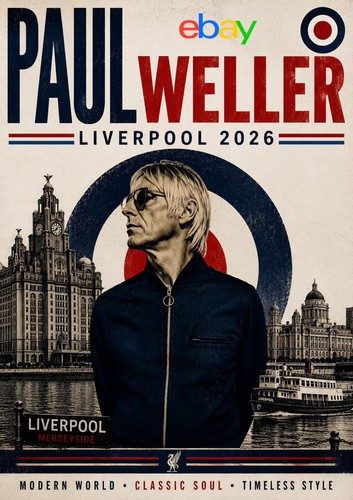 Paul weller liverpool 2026 - paul,