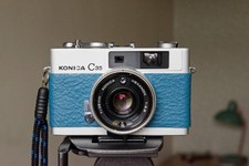 Konica C35 rangefinder camera