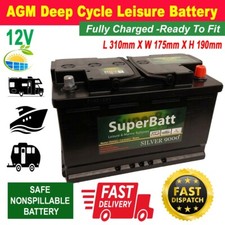 AGM Deep Cycle Leisure Battery