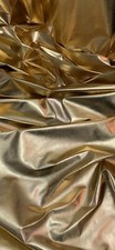Gold Foil Lame Fabric 45''