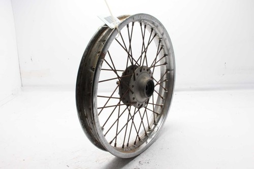 Front wheel rim spoked wheel