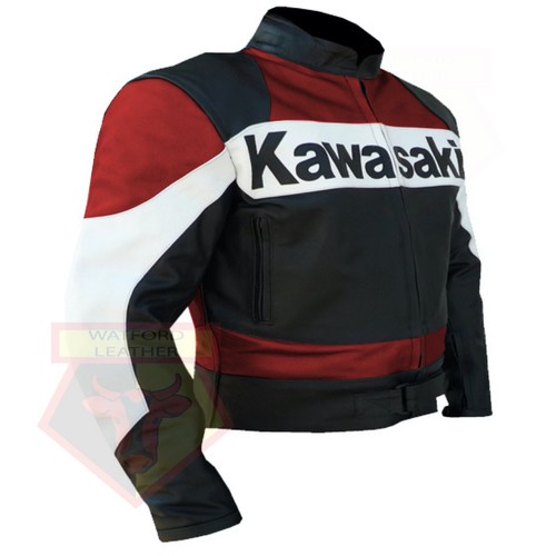 Kawasaki red motorbike - kawasaki,
