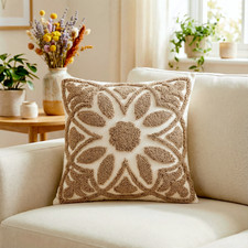 Boho Tufted Cushion Cover