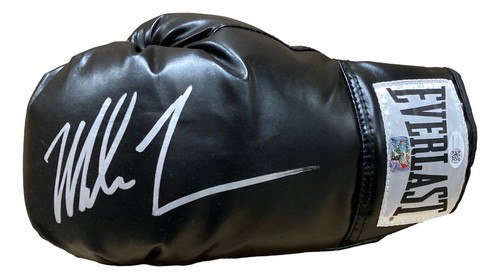 Mike tyson signed black - mike,