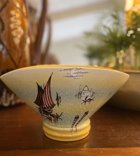 Venice scenes fan - venice, vase