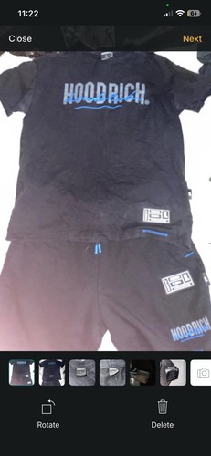 Hoodrich men 2pc - t-shirt, &