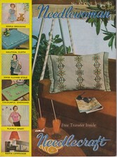 Needlewoman & Needlecraft magazine No. 67 - Embroidery, knitting inc transfer