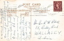 FAMILY HISTORY POSTCARD -