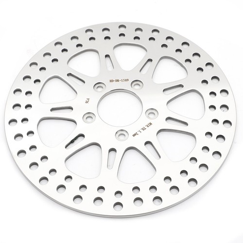 Polished rear brake - brake, disc