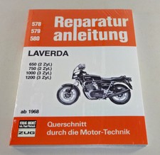 Repair Manual Laverda 650 / 750 2 Cylinder - Laverda 1000 / 1200 3 Cylinder