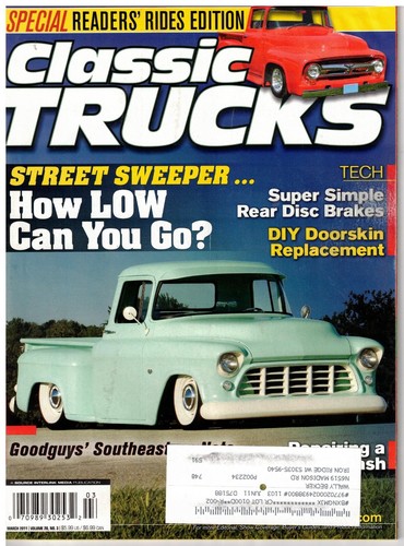 March 2011 issue classic - march, of