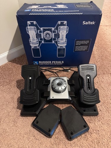 Saitek pro flight rudder - flight,